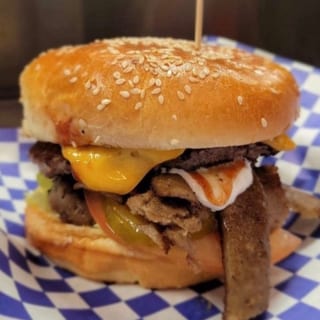 Gyro Cheese Burger