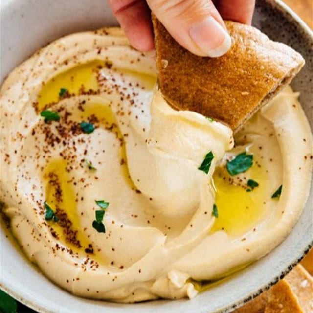 Hummus and Pita.