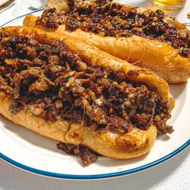Philly Steak Sandwiches.