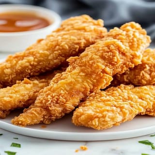 Crispy Chicken Tenders W/Fries